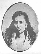 Sketch of Leonor Rivera by Filipino National Hero Jose Rizal
