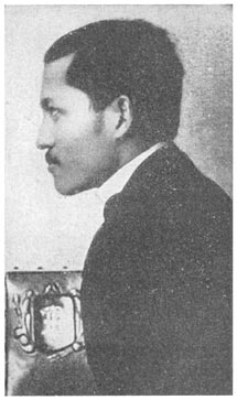 Photograph of Jose Rizal in London