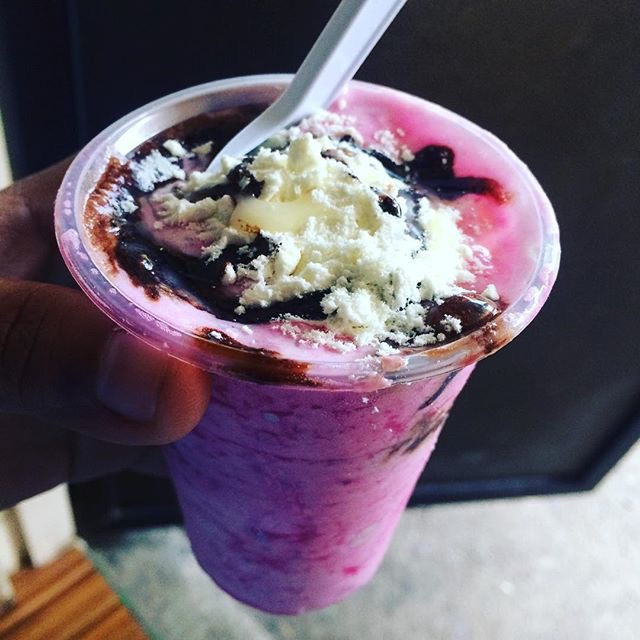 Filipino scramble drink