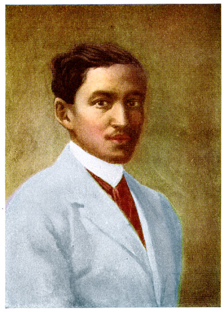 Portrait of Jose Rizal Painted in Oil by Juan Luna in Paris