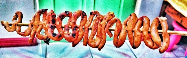 isaw on stick
