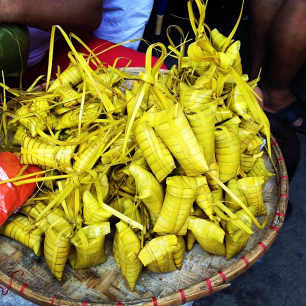 Suman on Bilao