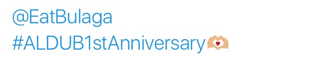 ALDUB1stAnniversary Twitter Emoji