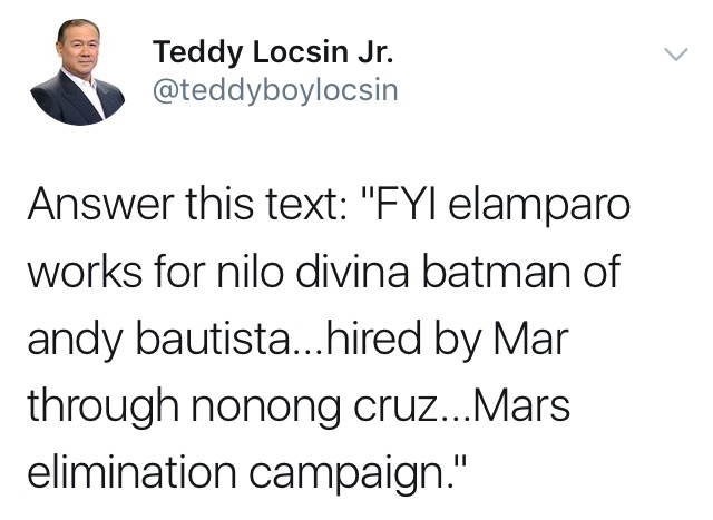 Divina Law, Andy Bautista