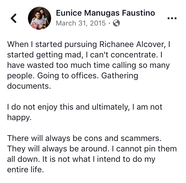Richanee Alcover Filipina