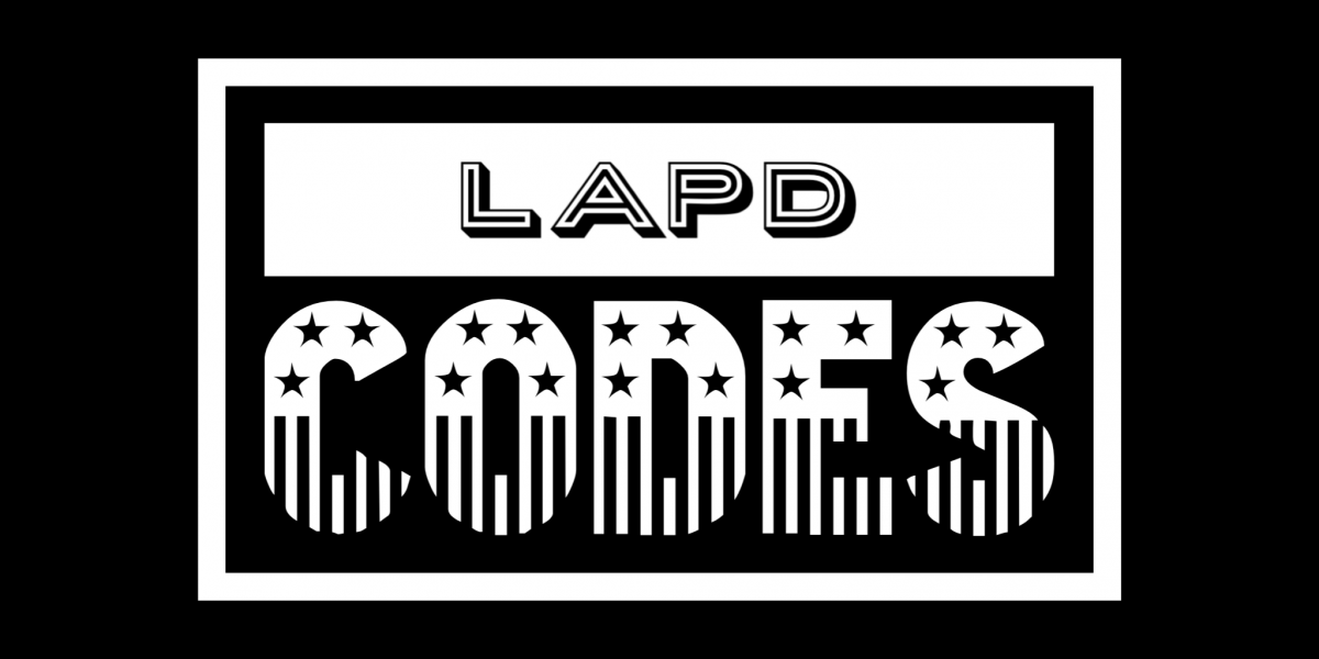 LAPD CODES