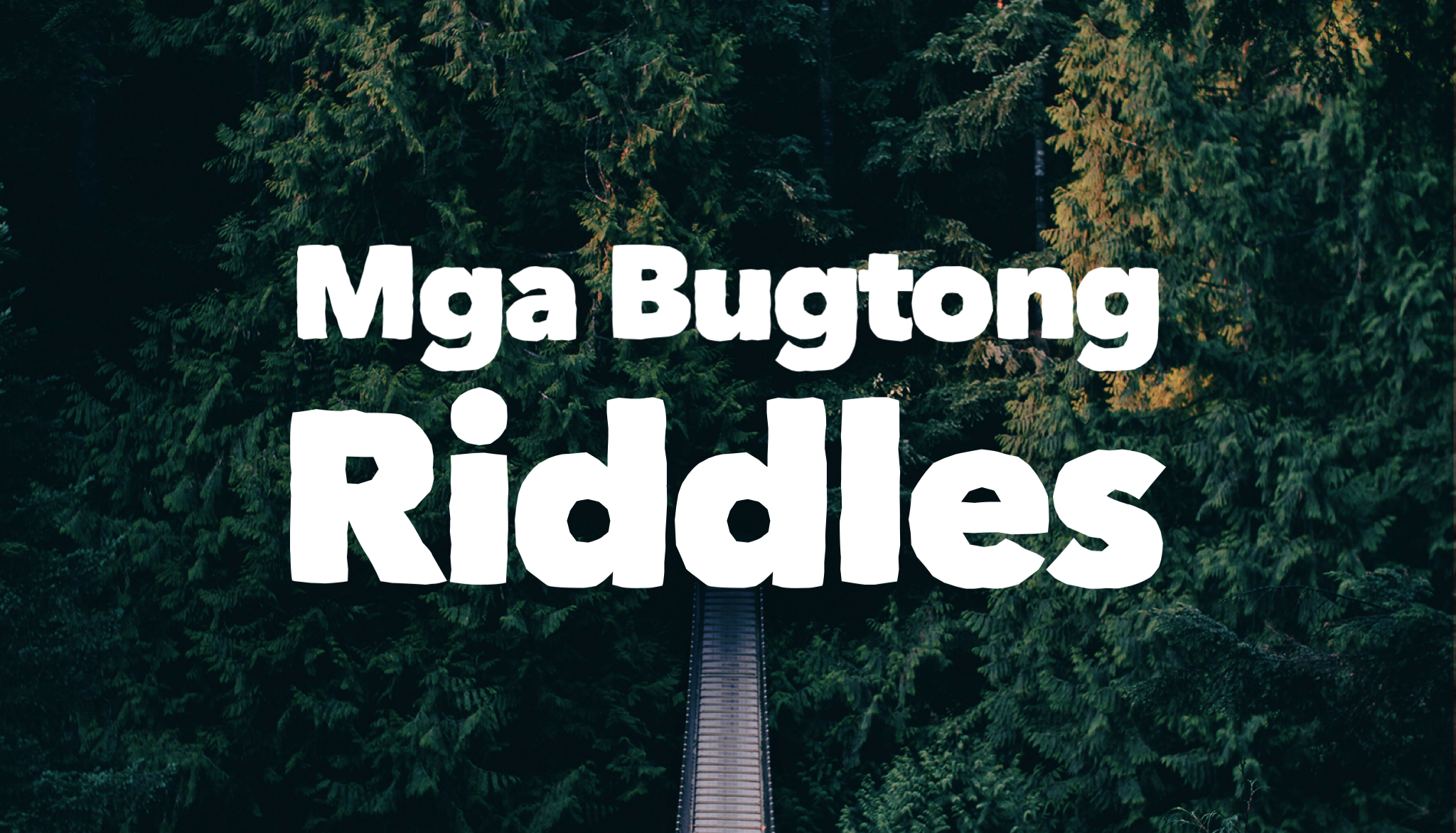 Brain Teasers Questions Tagalog