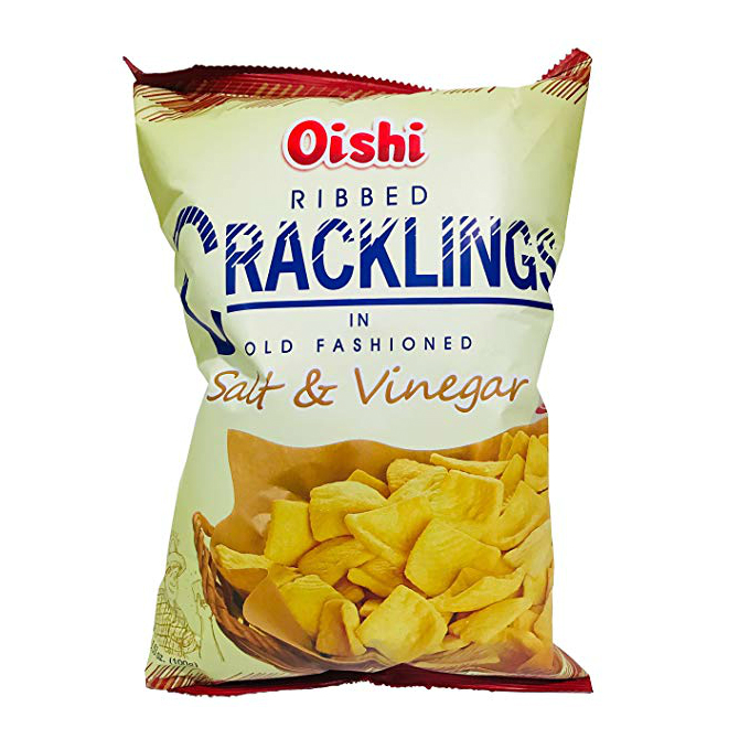 Oishi Cracklings Salt & Vinegar Filipino Store