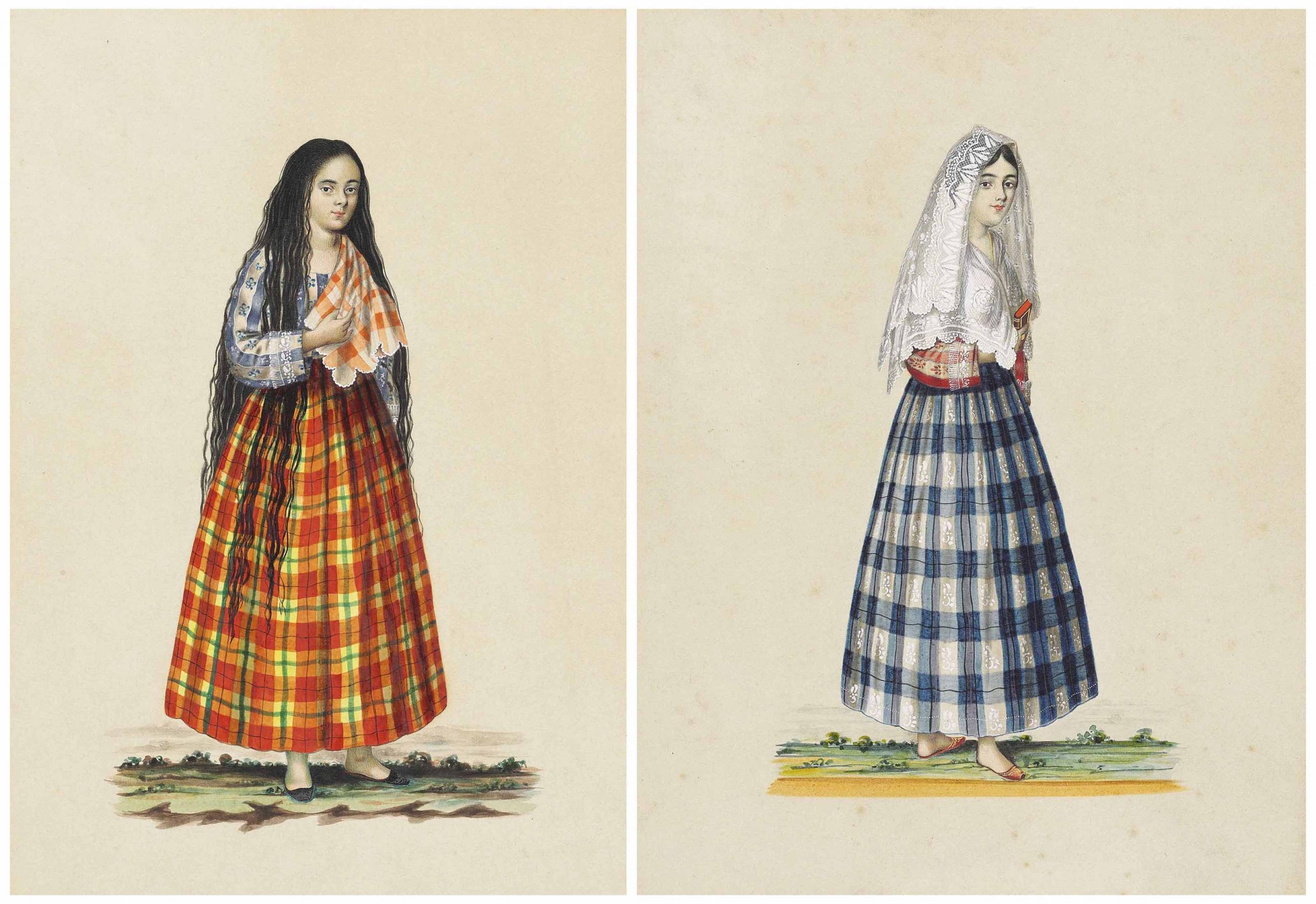 TIPOS DEL PAIS Philippine women Spanish colonial-period