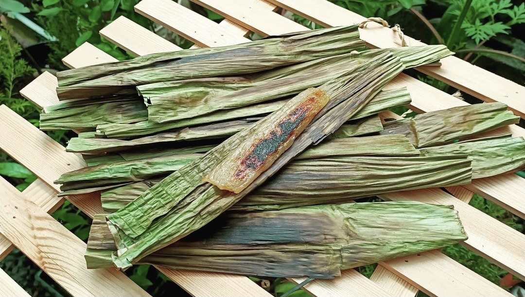 TUPIG rice wrapped in leaves
