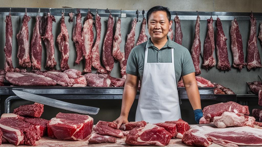 Filipino butcher