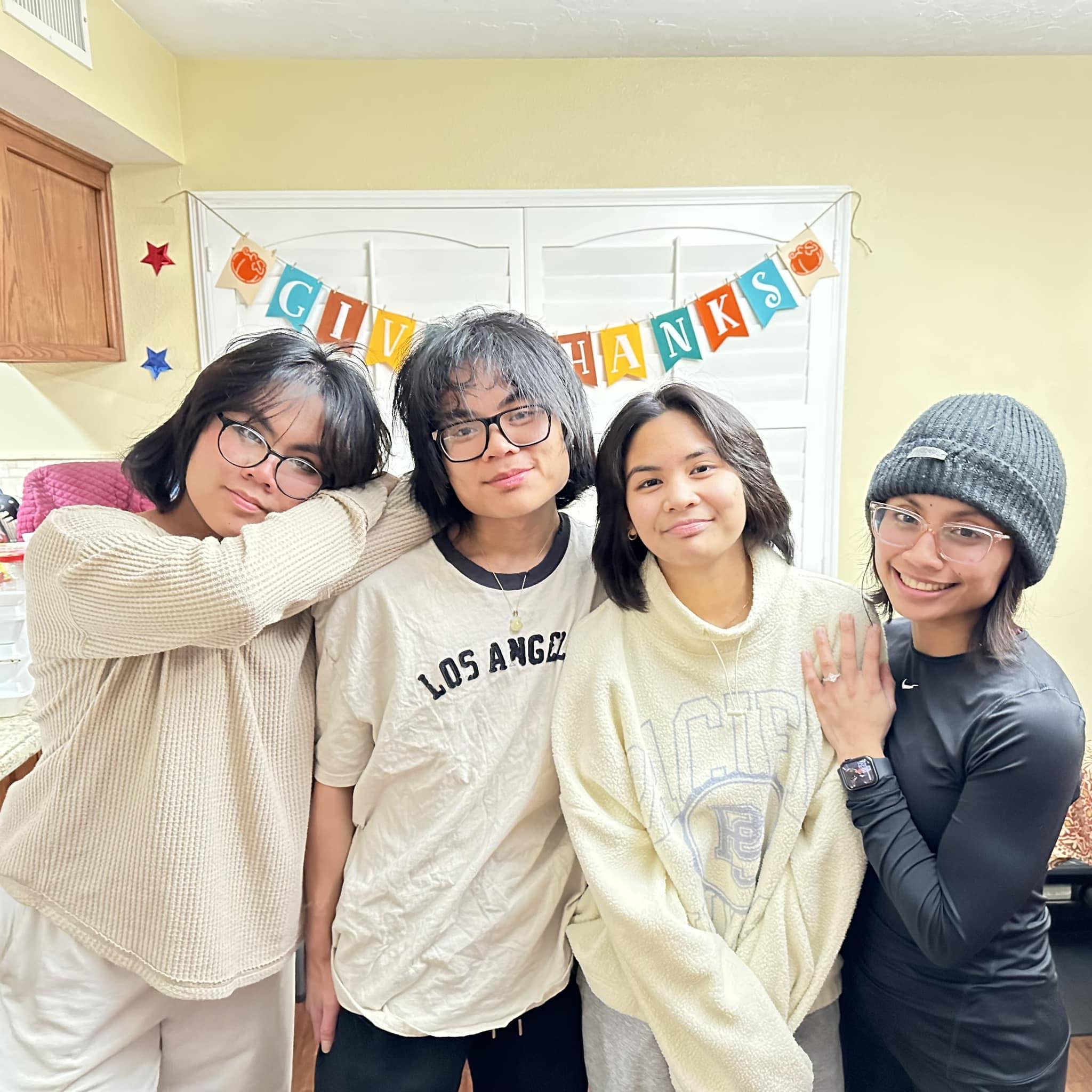 Christine Aca-ac, Janvi Maquindang, sisters