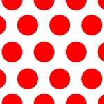 PAMPASUWERTE big red polka dots